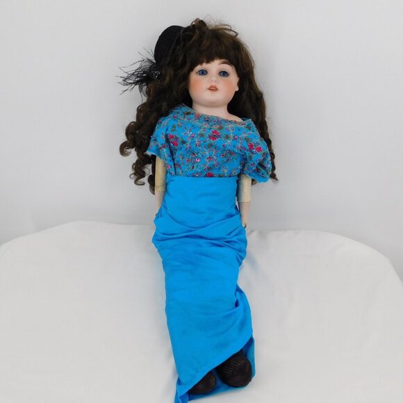 Cuno & Otto Other - Antique German Cuno & Otto Dressel Jutta? Doll c1900 Sleep Eyes 26" FLAW